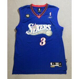 Allen Iverson #3 SIXERS Men’s 10th Anniversary Limited Edition 32 of 360 Jersey.
